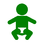 piktogramm-baby-gruen