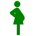 piktogramm-schwangere-gruen